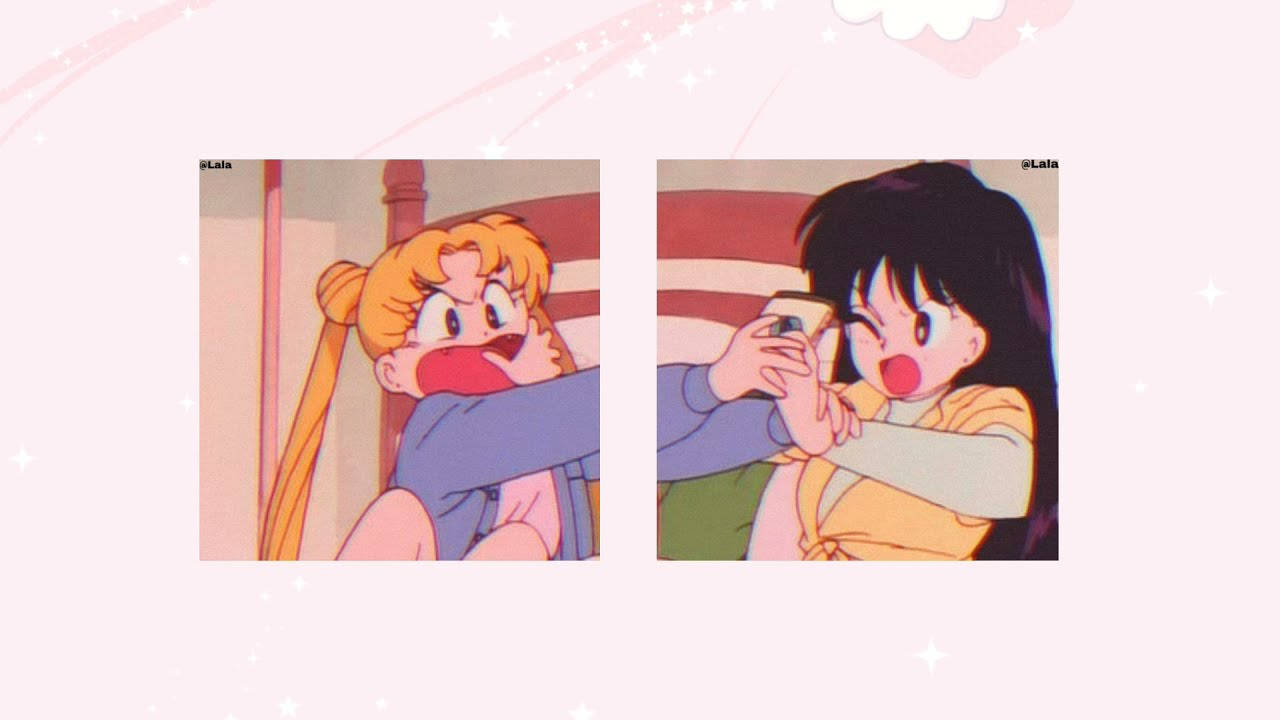 Matching Pfp For Couples Sailor Moon Background