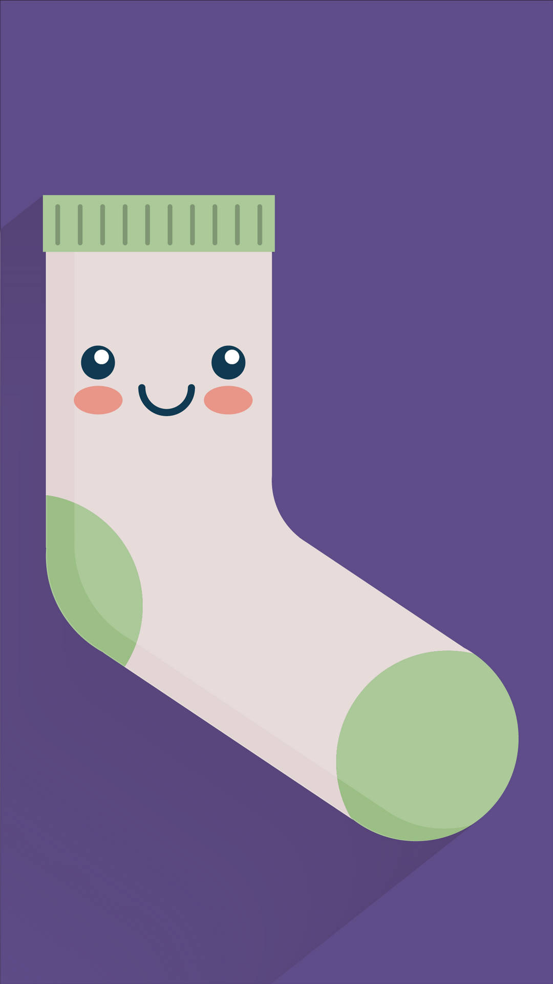Matching Smiling Sock