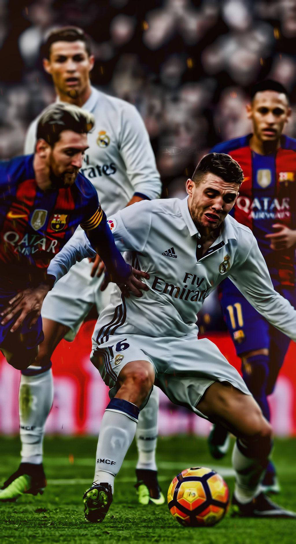 Mateo Kovacic In Action Background