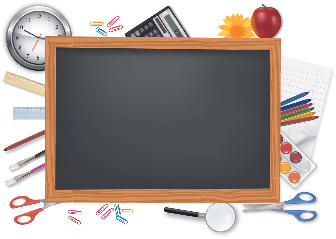 Materials Needed To Be Educated Background