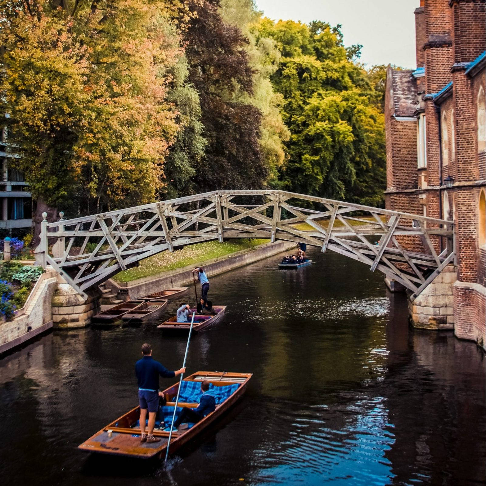 Mathematical Bridge Cambridge Background