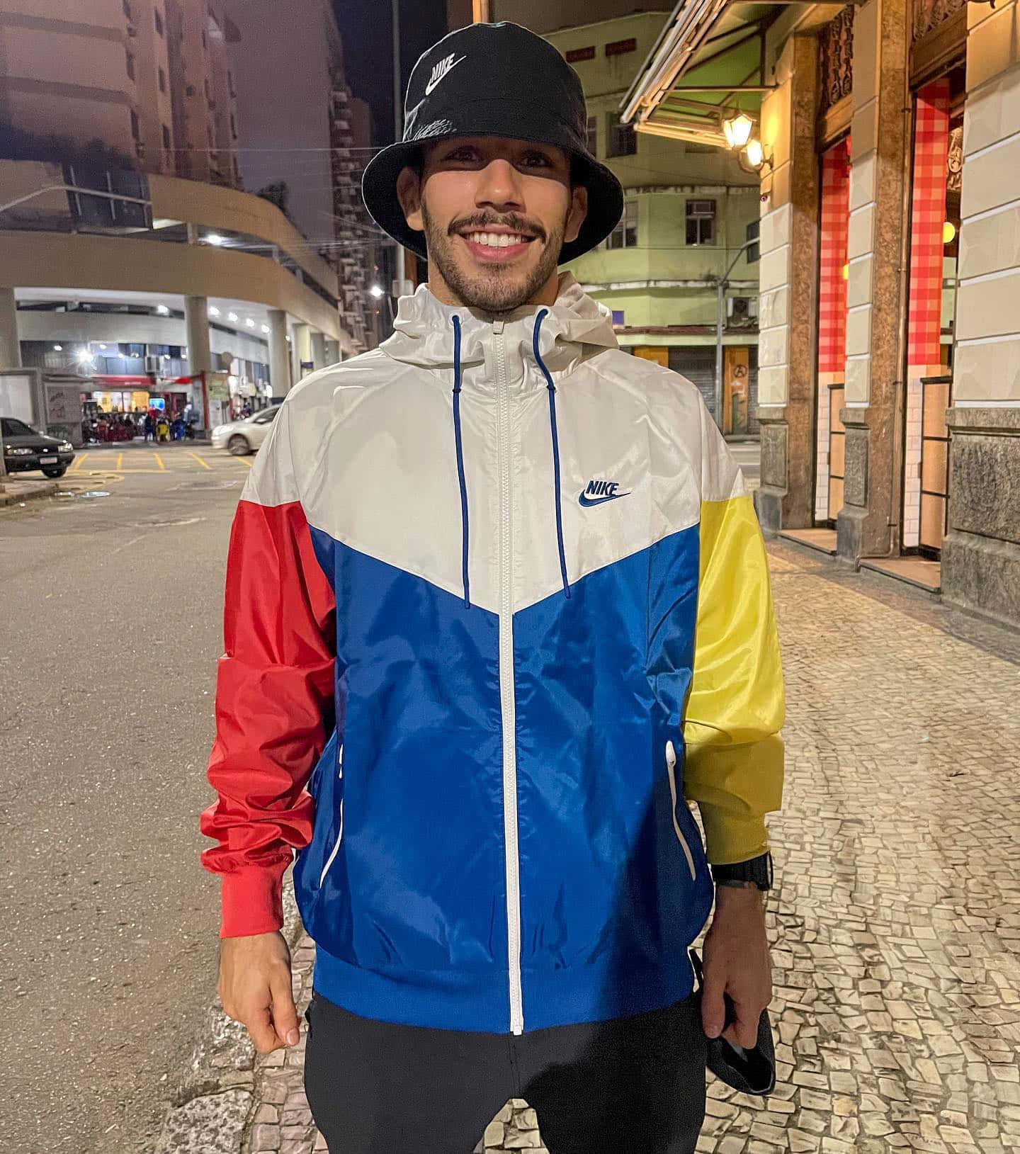 Matheus Nicolau In Nike Jacket