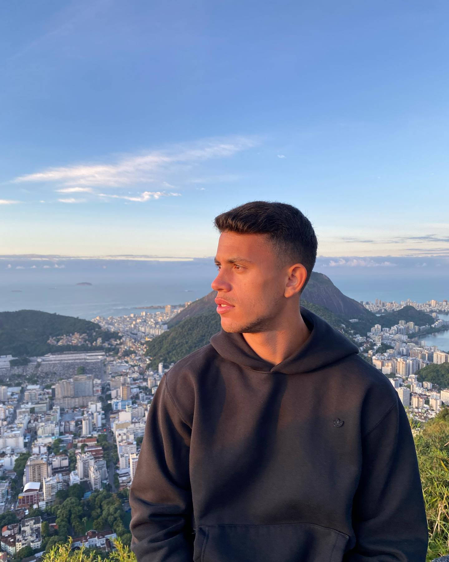 Matheus Nunes With Overlooking View Background