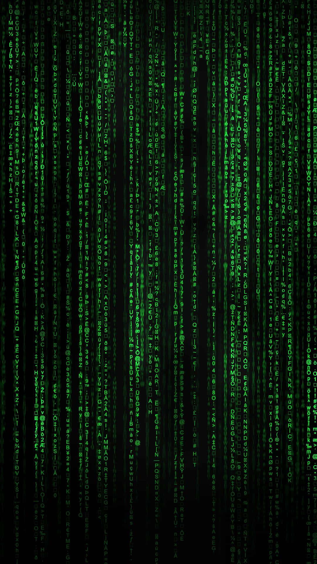 Matrix Code Iphone Background