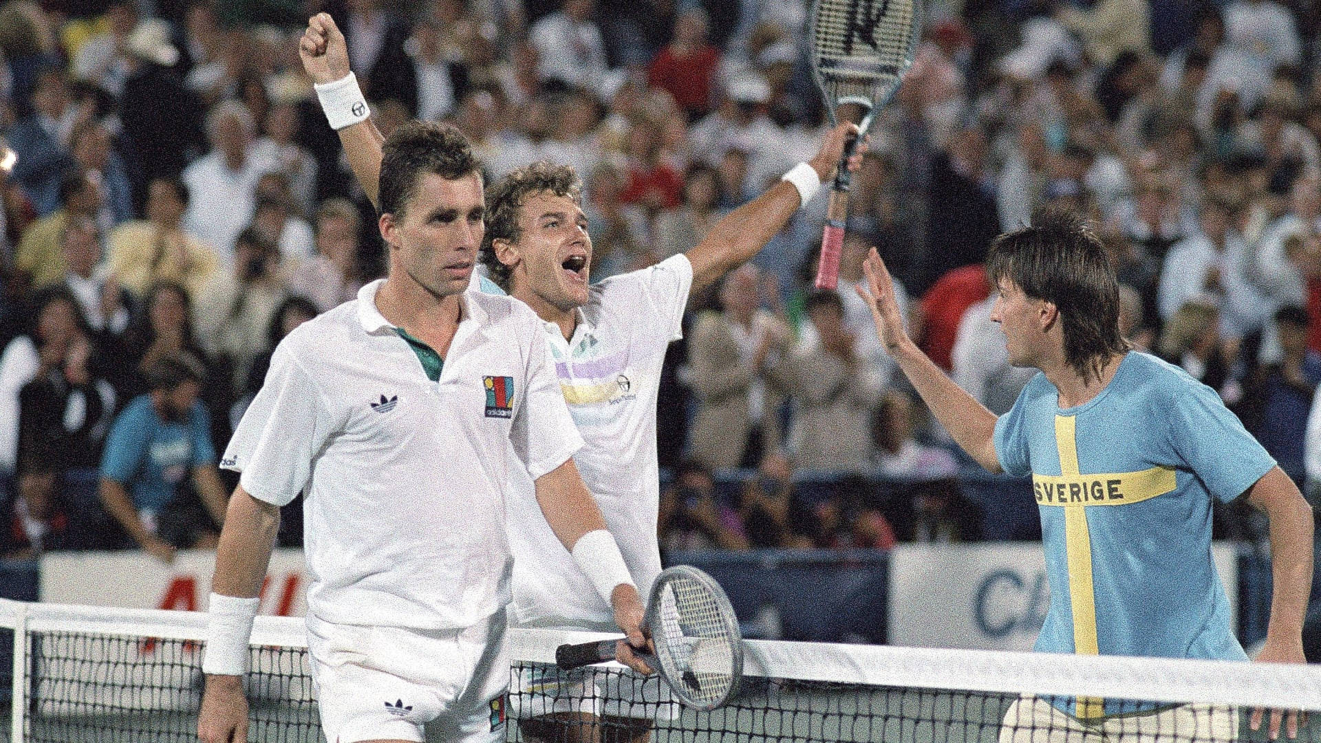 Mats Wilander Against Ivan Lendl Background