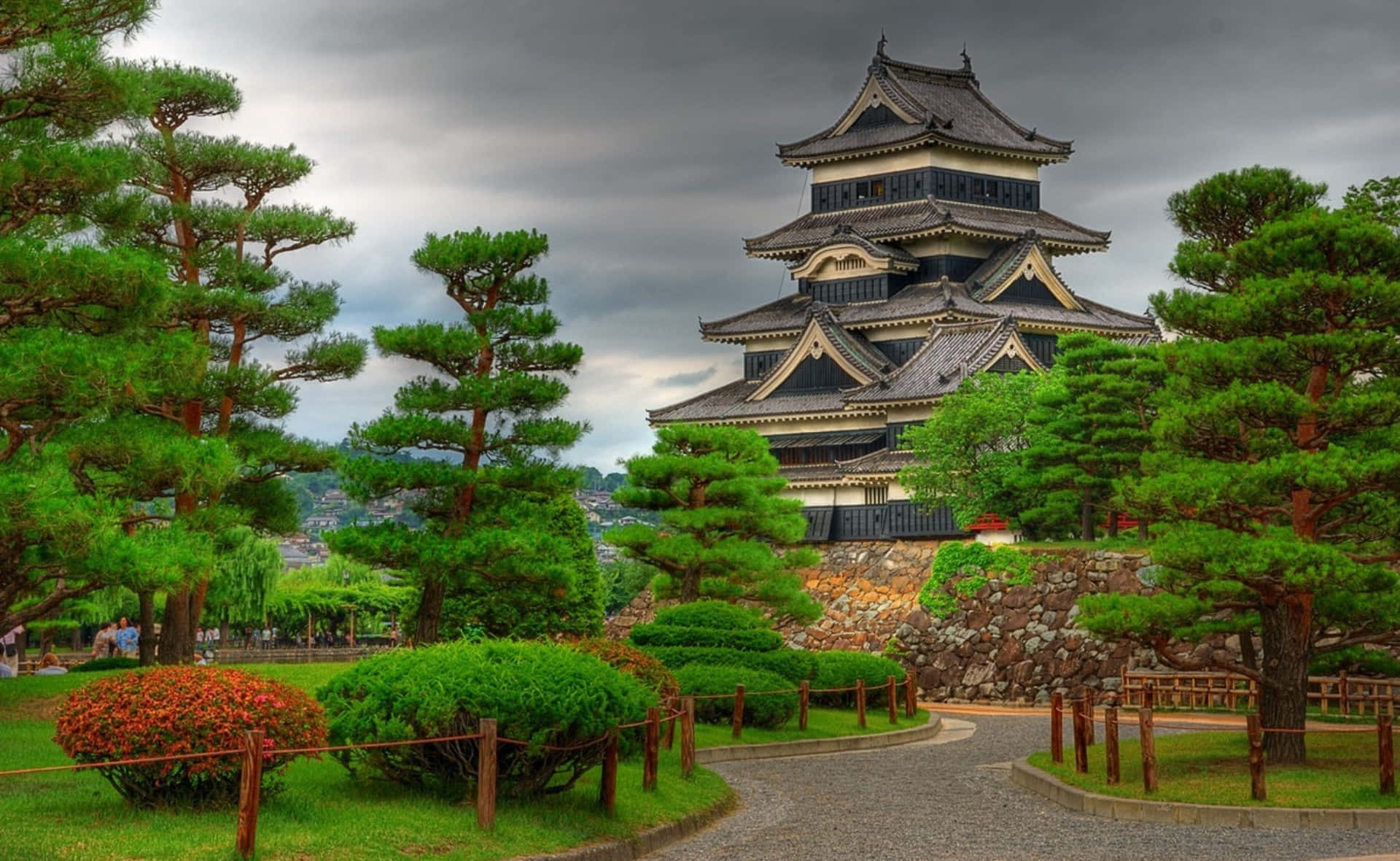 Matsumoto Castle Japan Background