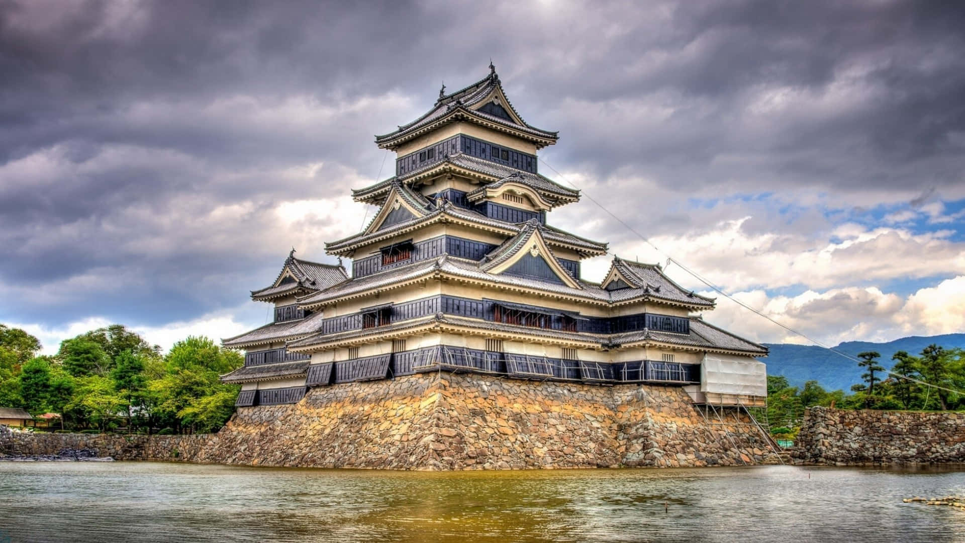 Matsumoto Castle Japan Background
