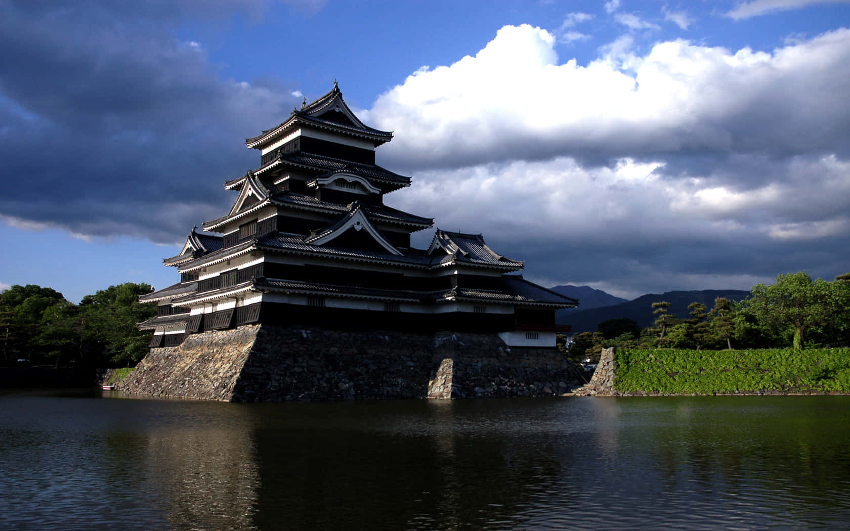 Matsumoto Castle Reflection Japan
