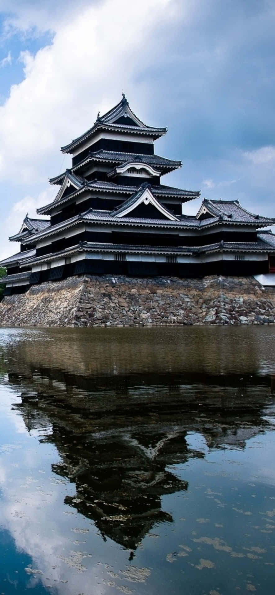 Matsumoto Castle Reflection Japan