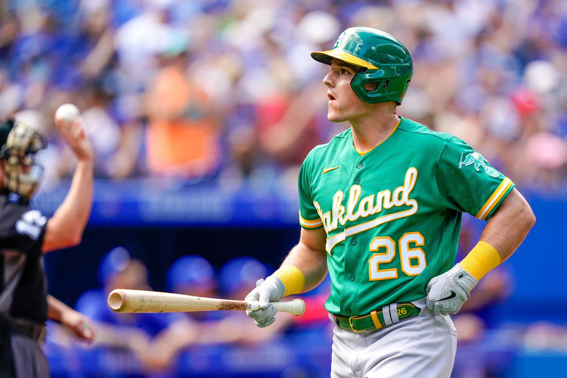 Matt Chapman Of Oakland Athletics Background