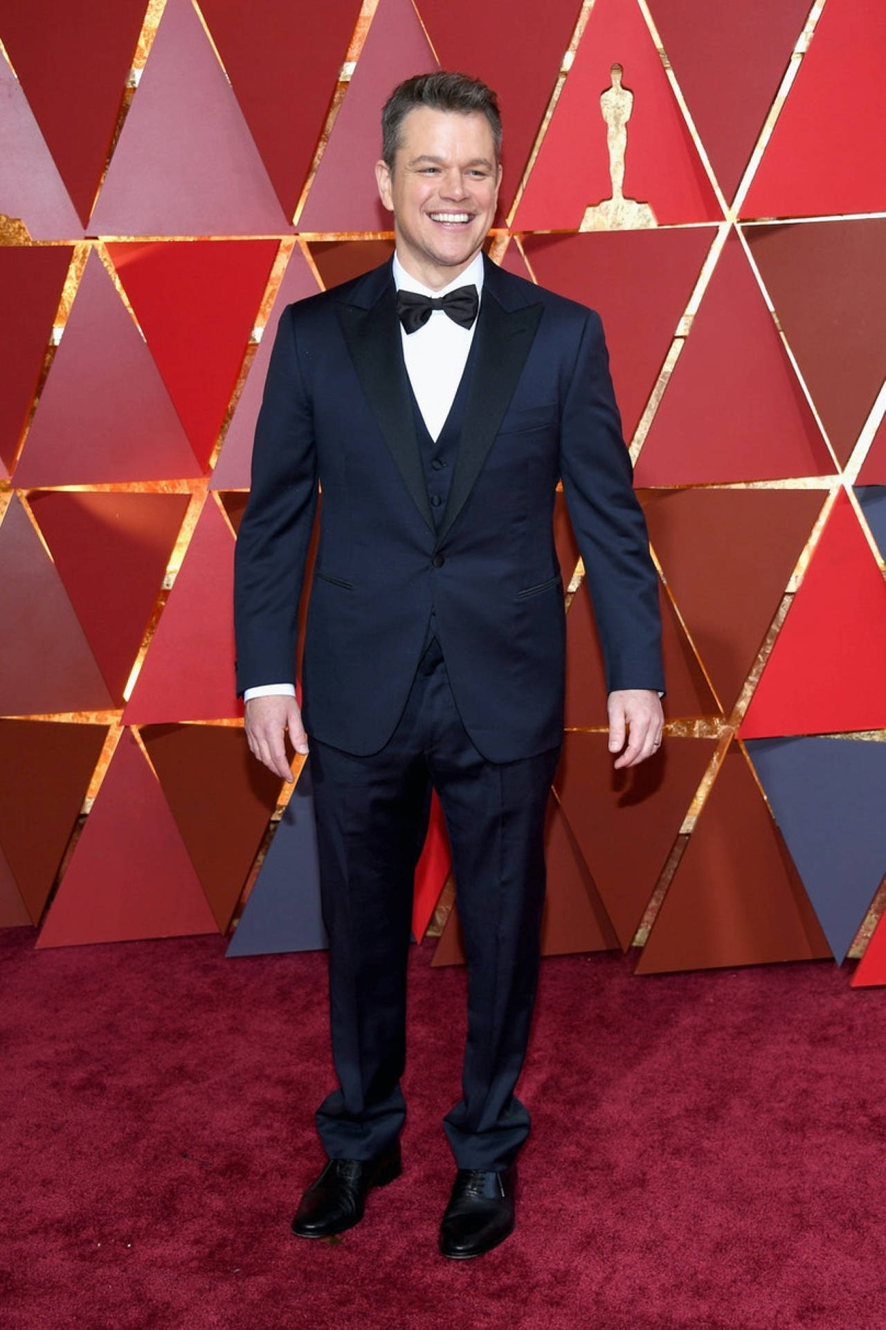 Matt Damon At The Oscars 2017 Background