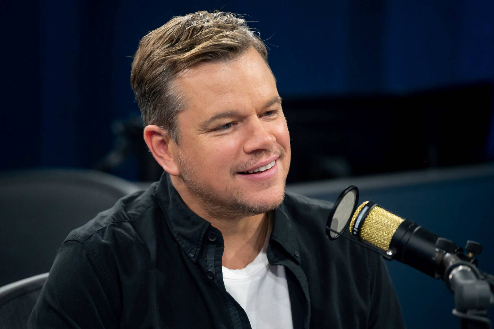 Matt Damon Dublin Radio Show 2020 Background