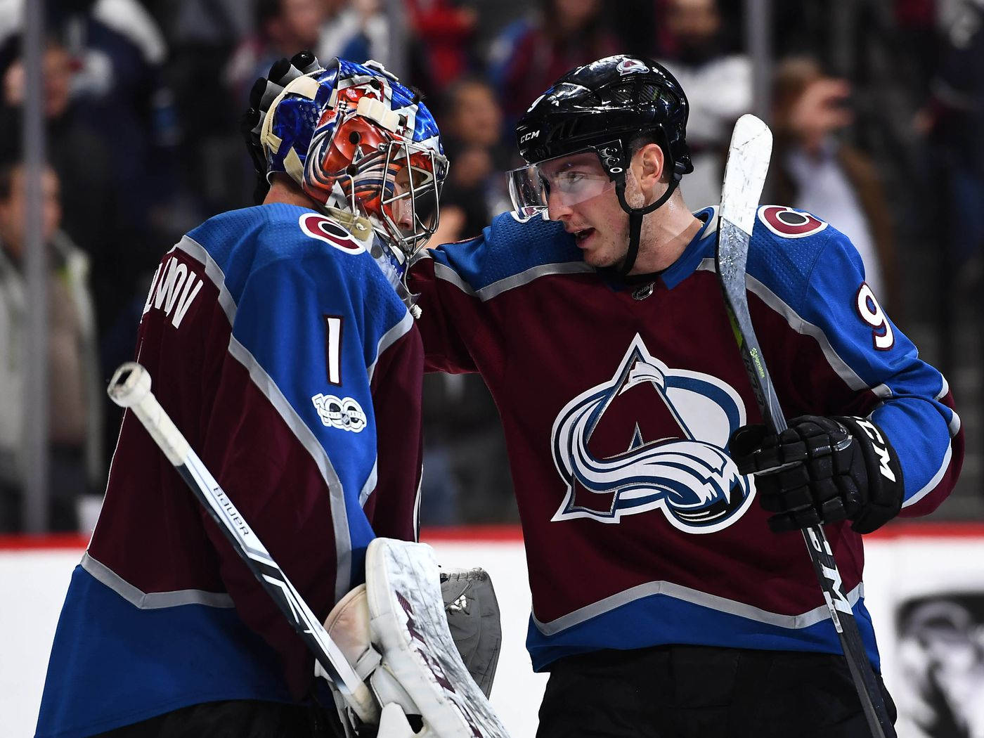 Matt Duchene Colorado Avalanche Head Pat Background