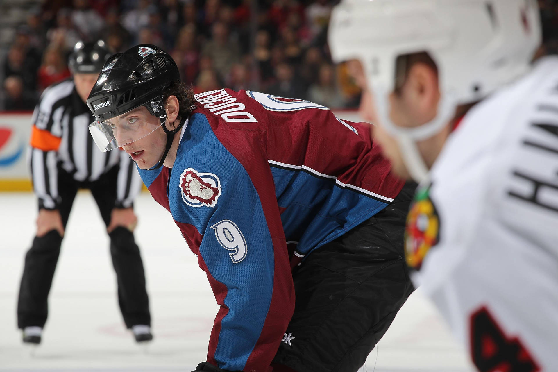 Matt Duchene Colorado Avalanche Ice Hockey Background