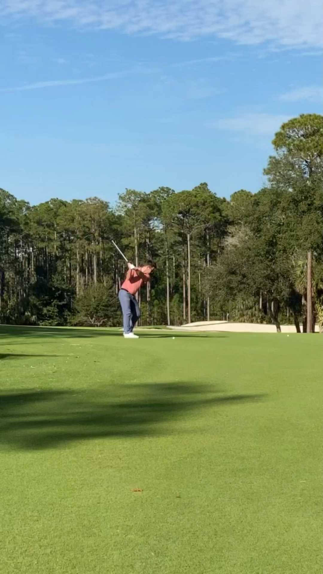 Matt Every Playing In Golf Course Background