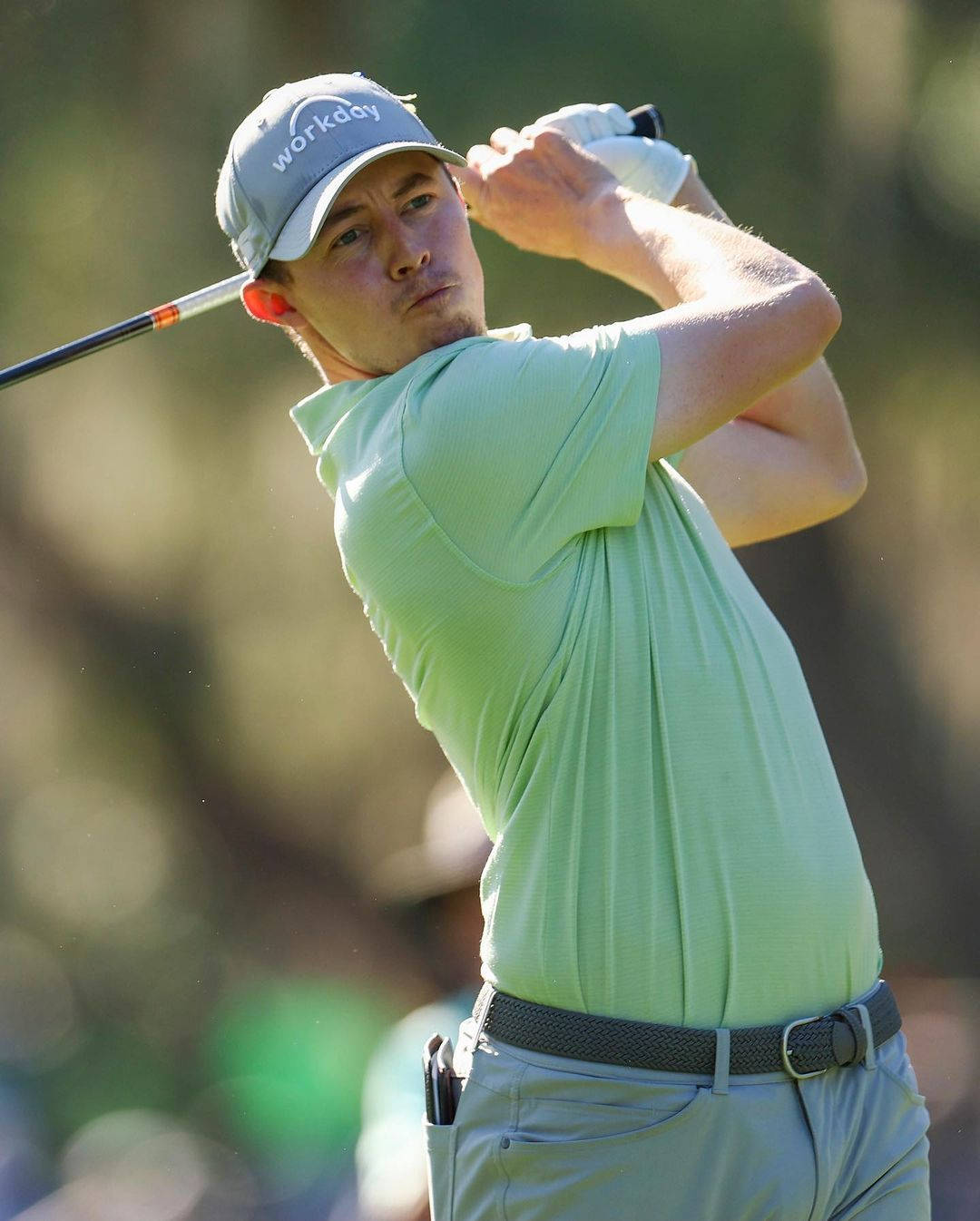 Matt Fitzpatrick Famous Golf Player Background