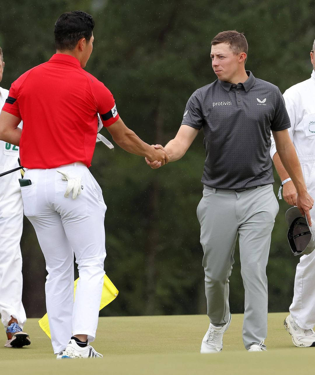 Matt Fitzpatrick Handshake