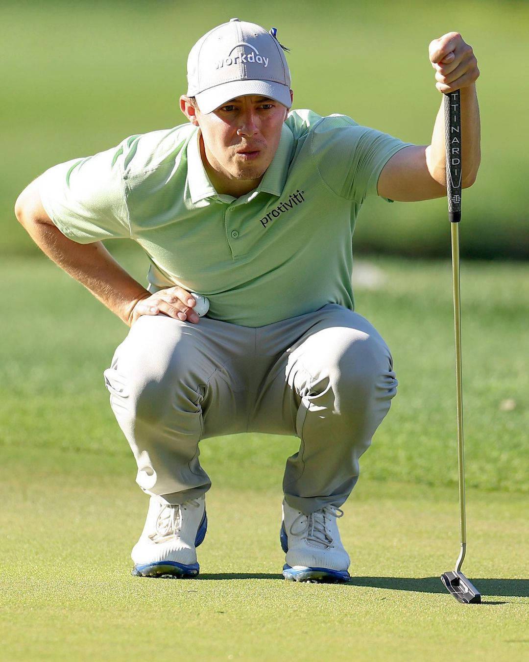 Matt Fitzpatrick In Squat Position