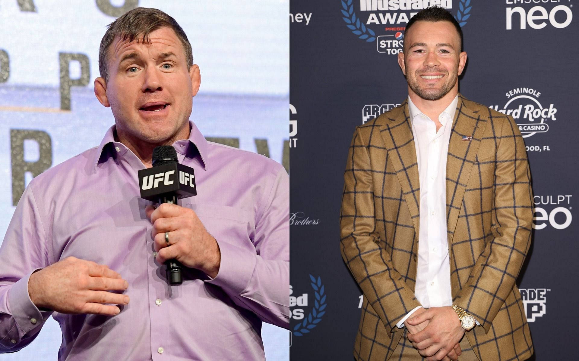 Matt Hughes And Colby Covington Background