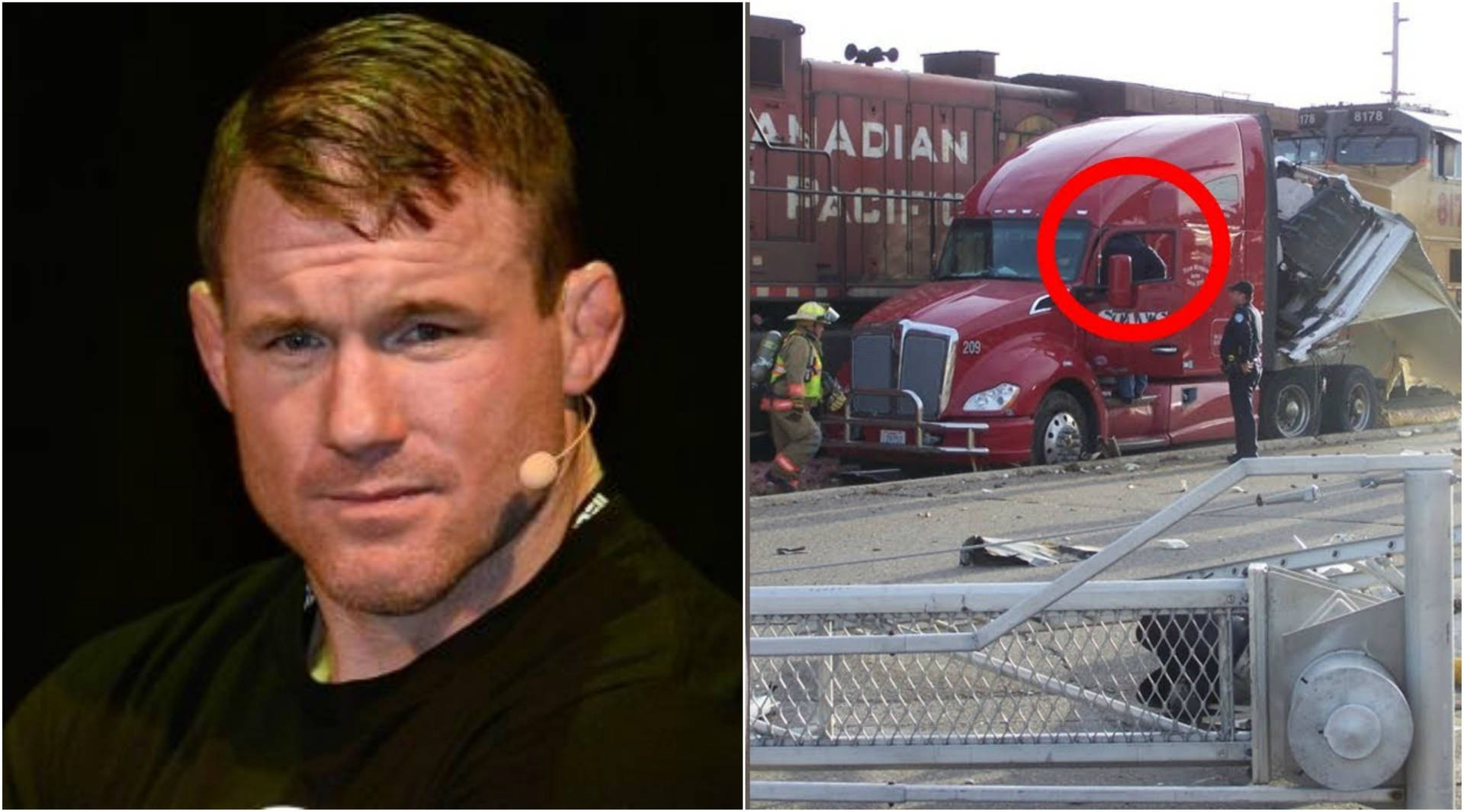 Matt Hughes And Truck Accident