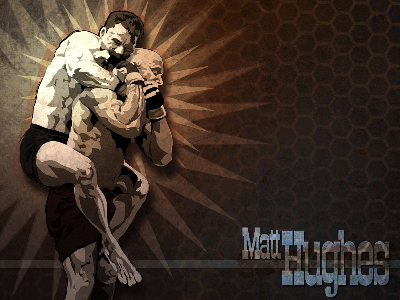 Matt Hughes Body Lock Artwork Background