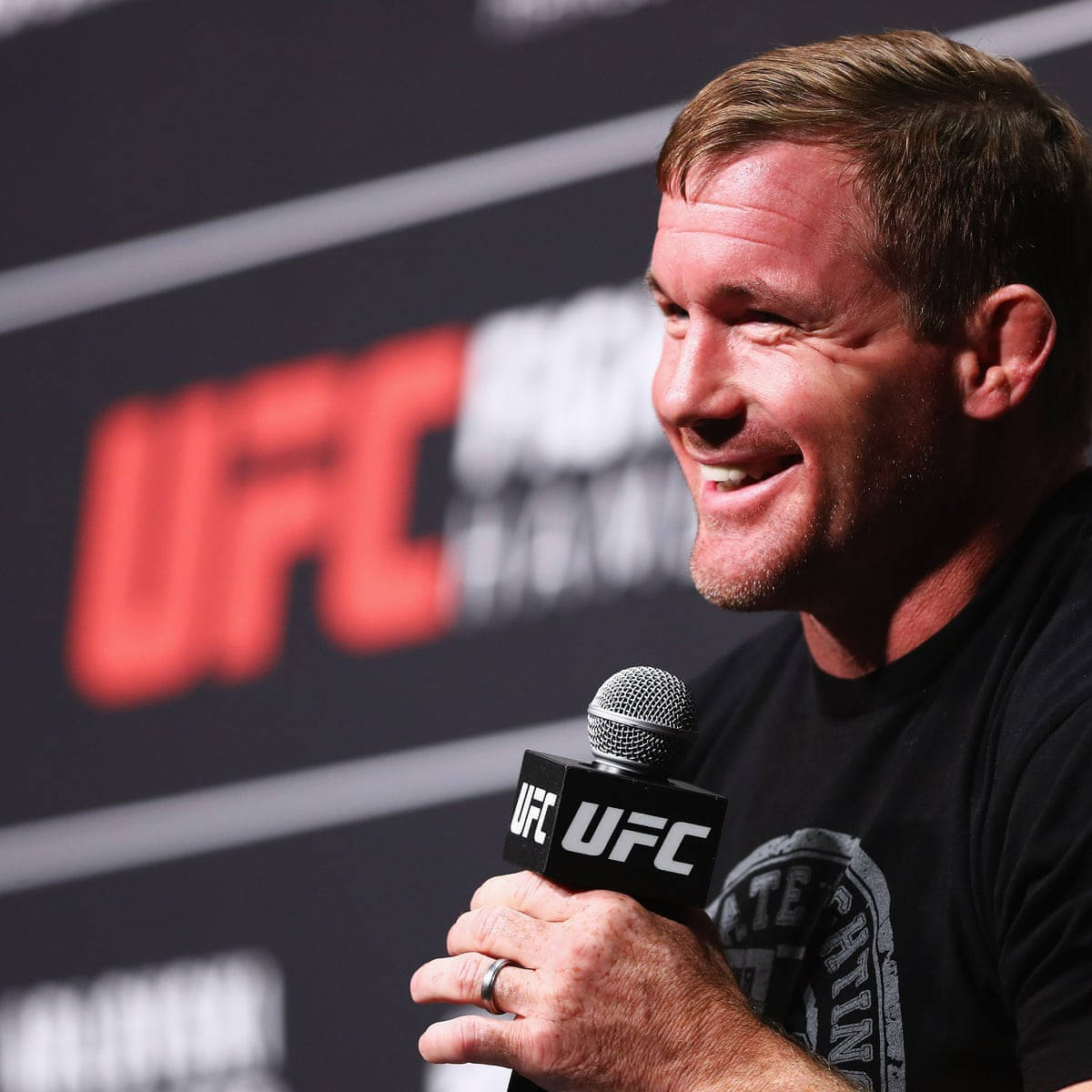 Matt Hughes Laughing