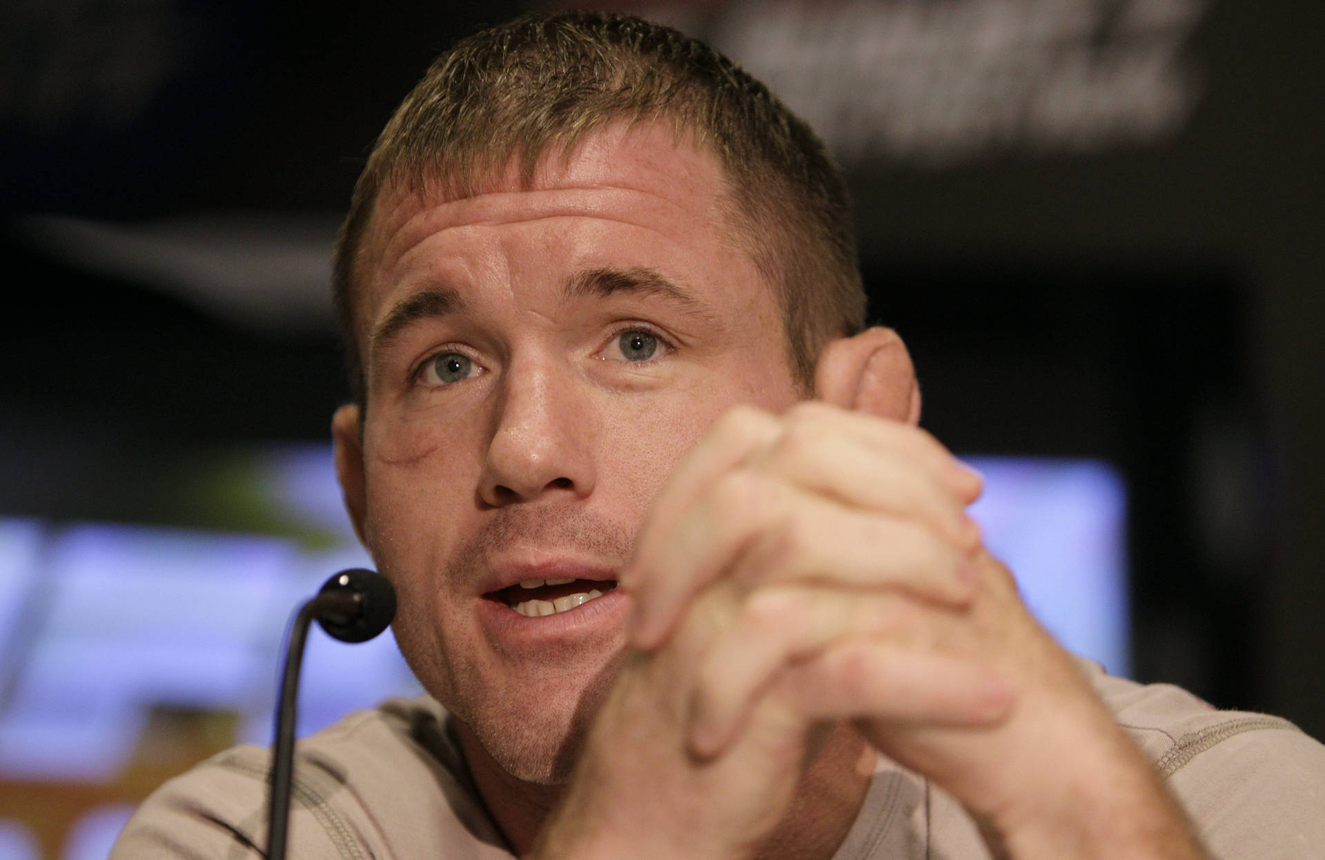 Matt Hughes Pre-fight Interview Background