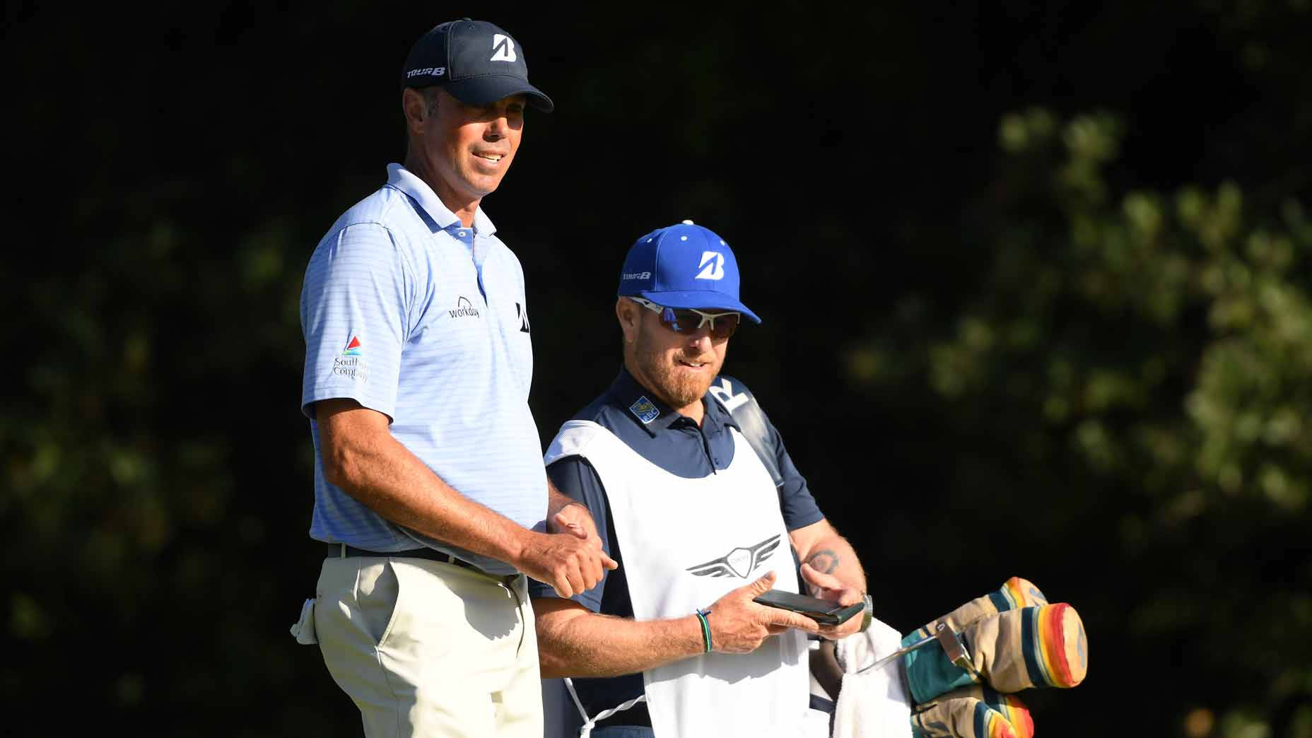 Matt Kuchar And John Wood Background