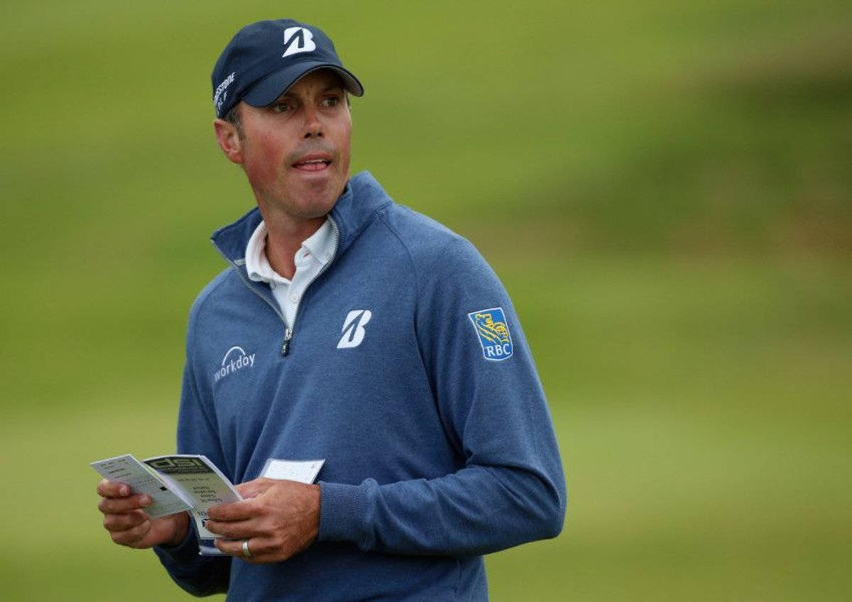 Matt Kuchar Blue Jacket Background