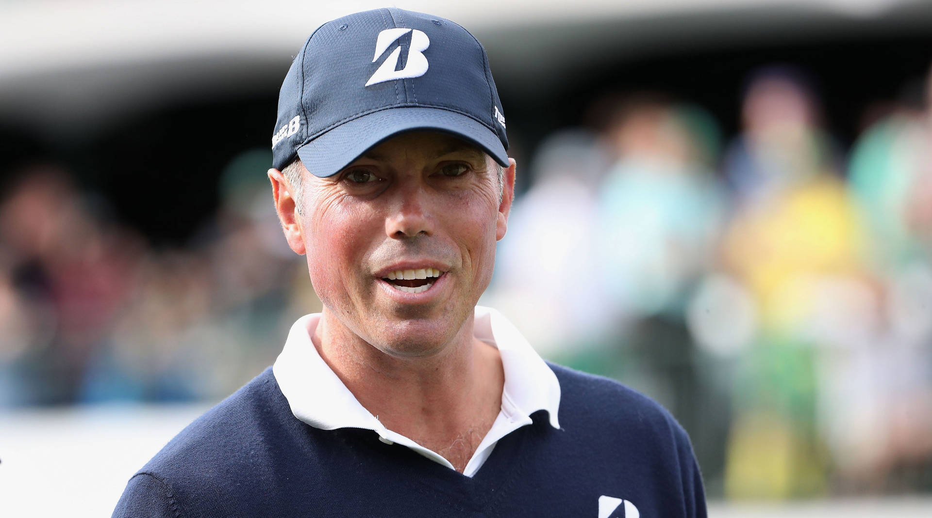 Matt Kuchar Grinning Hd Background