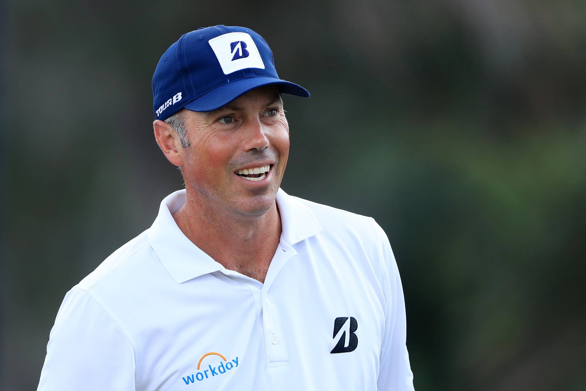 Matt Kuchar Smiling Background