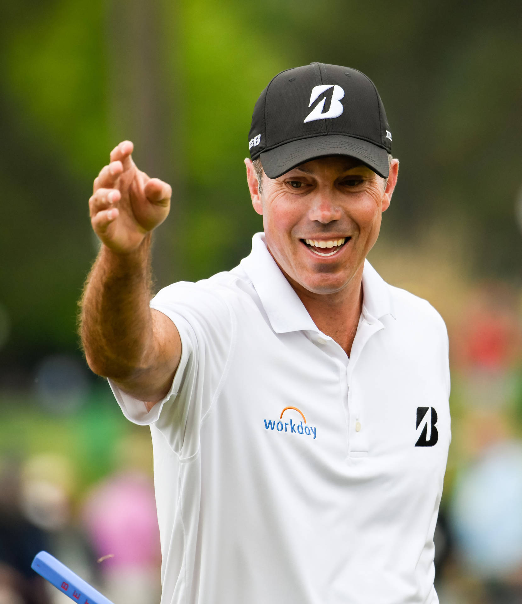 Matt Kuchar Smiling Portrait Background