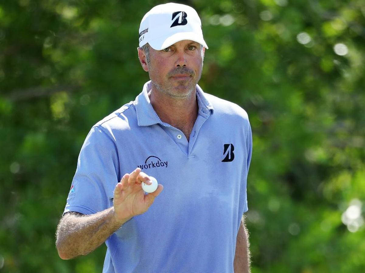 Matt Kuchar Sweating Background