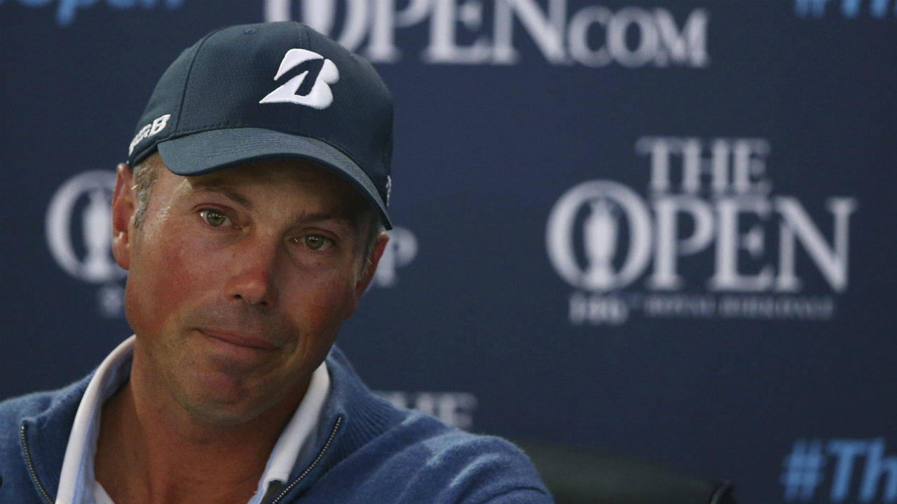 Matt Kuchar The Open Presscon Background