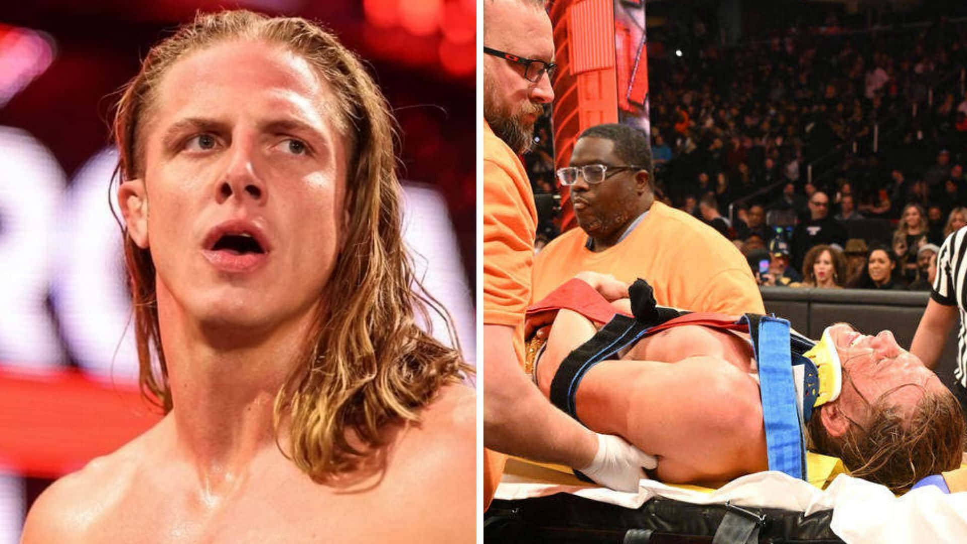 Matt Riddle Wrestling Injury Background