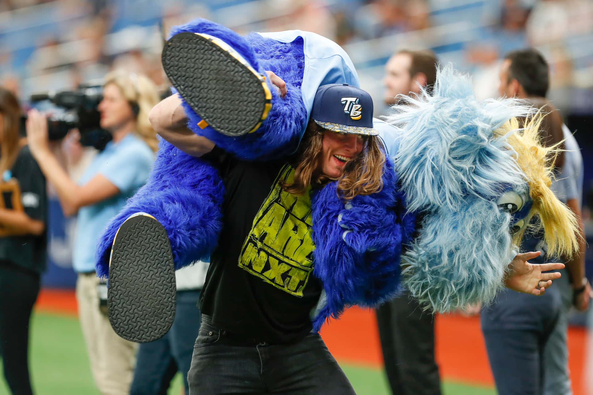 Matt Riddle Wrestling Mascot Raymond
