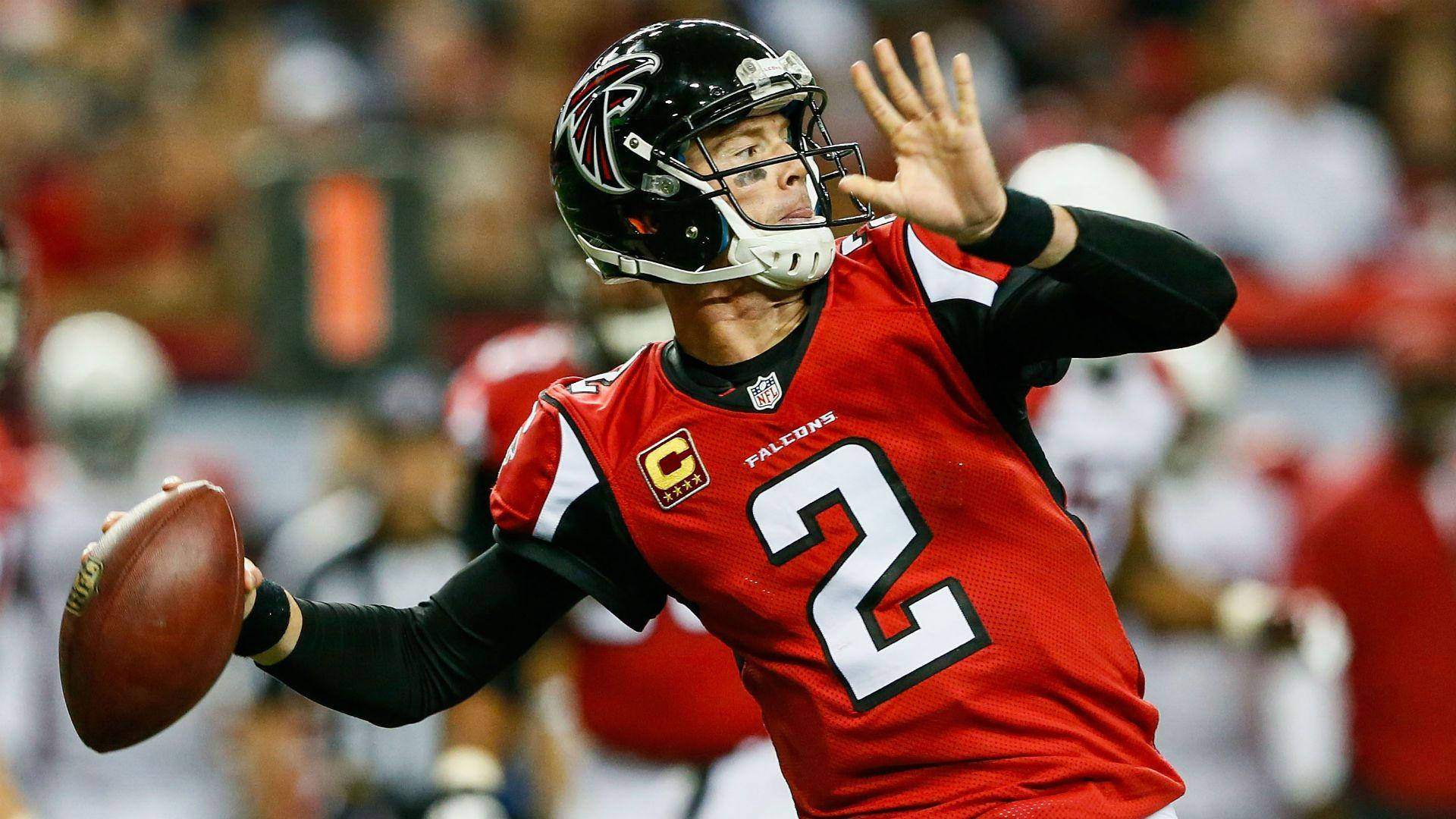 Matt Ryan To Throw A Ball Background