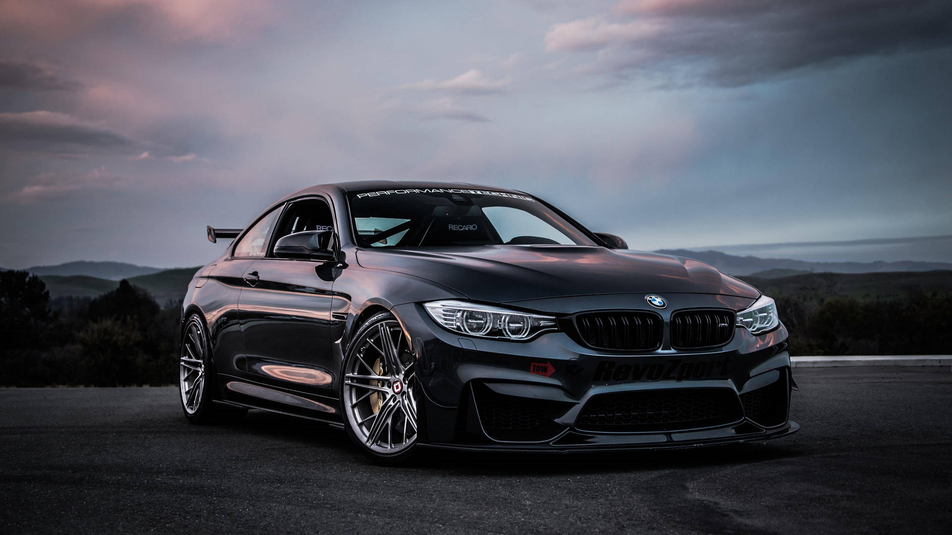 Matte Black M4 Bmw Laptop