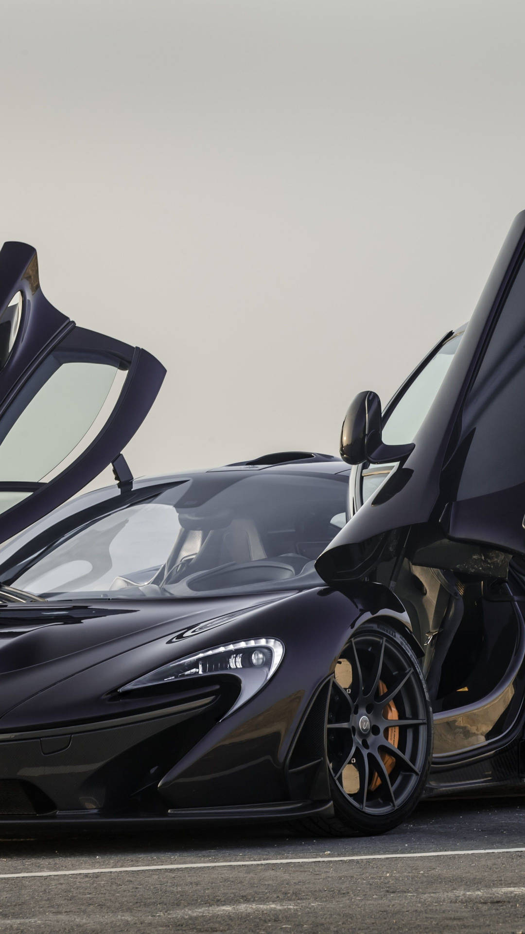 Matte Black P1 Mclaren Iphone Background