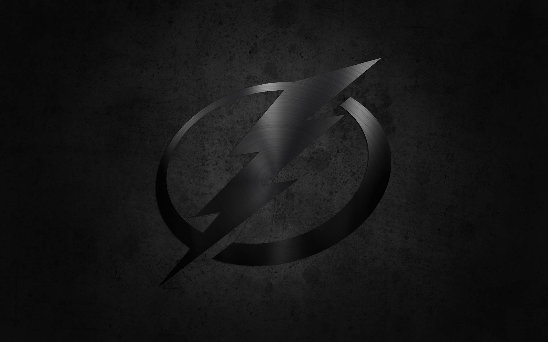 Matte Black Tampa Bay Lightning Background