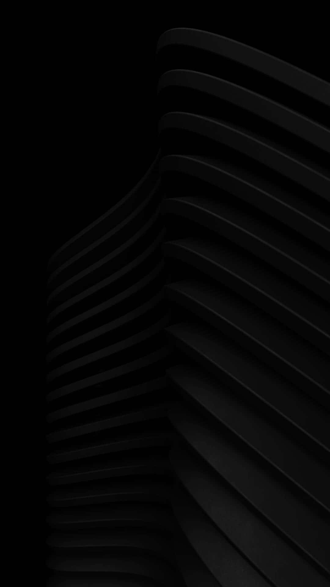 Matte Blacki Phone Abstract Design Background