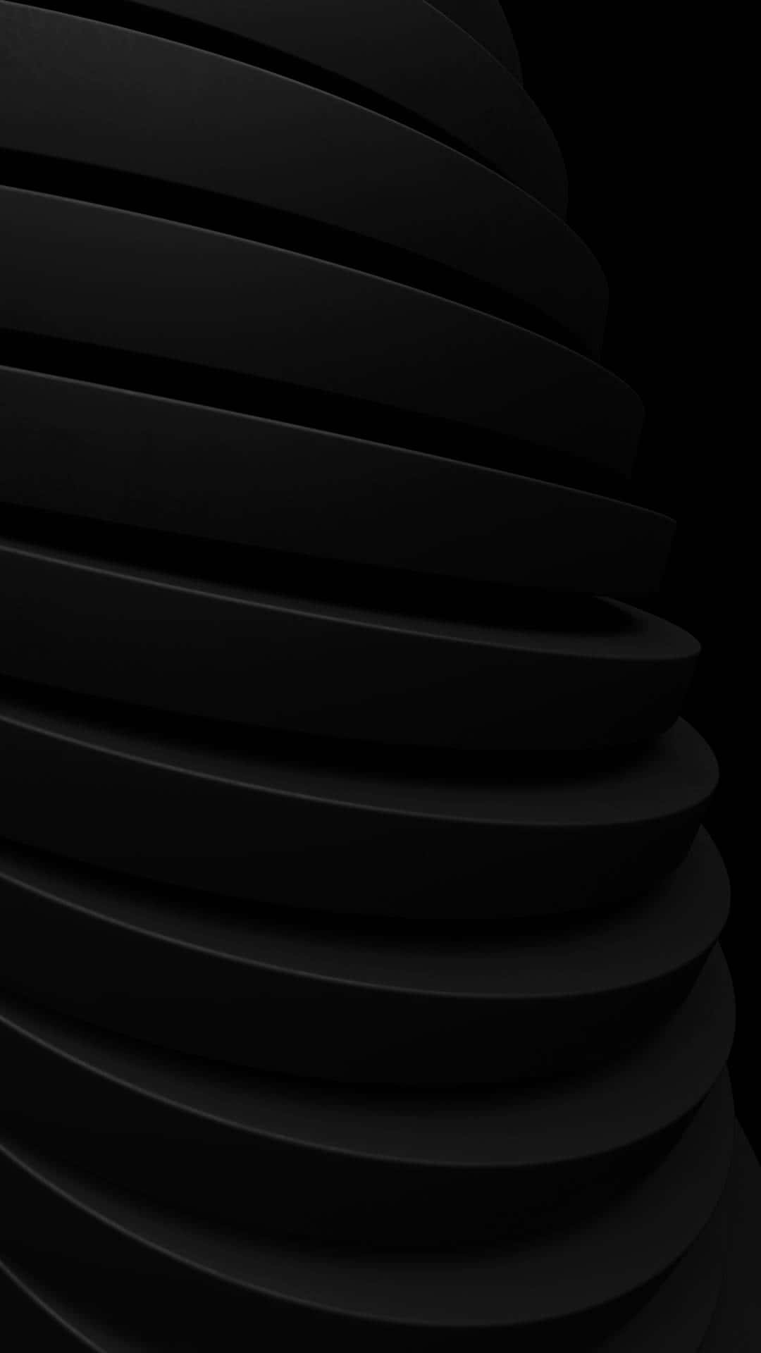 Matte Blacki Phone Abstract Design Background