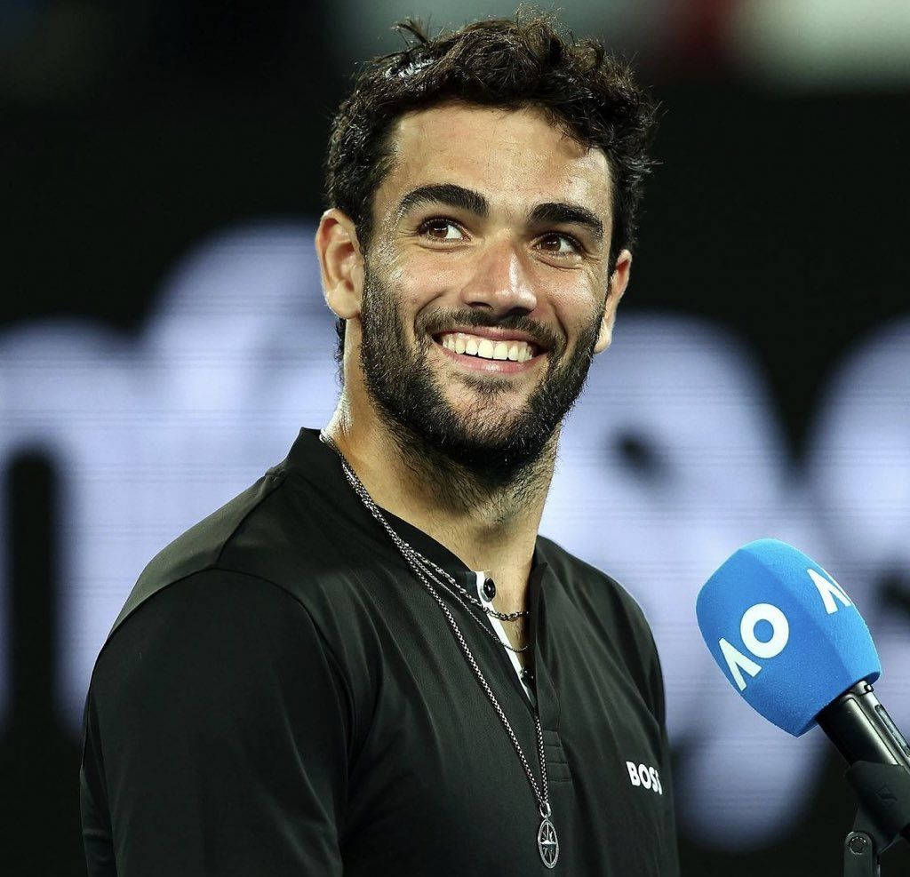 Matteo Berrettini Speaking Background