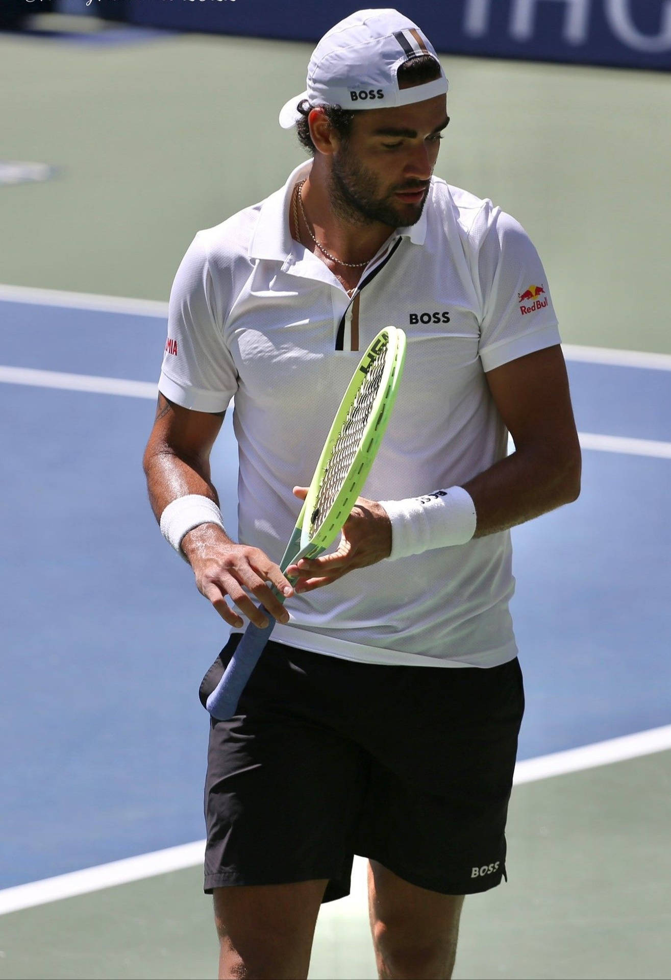 Matteo Berrettini - The Ace Of Tennis Background