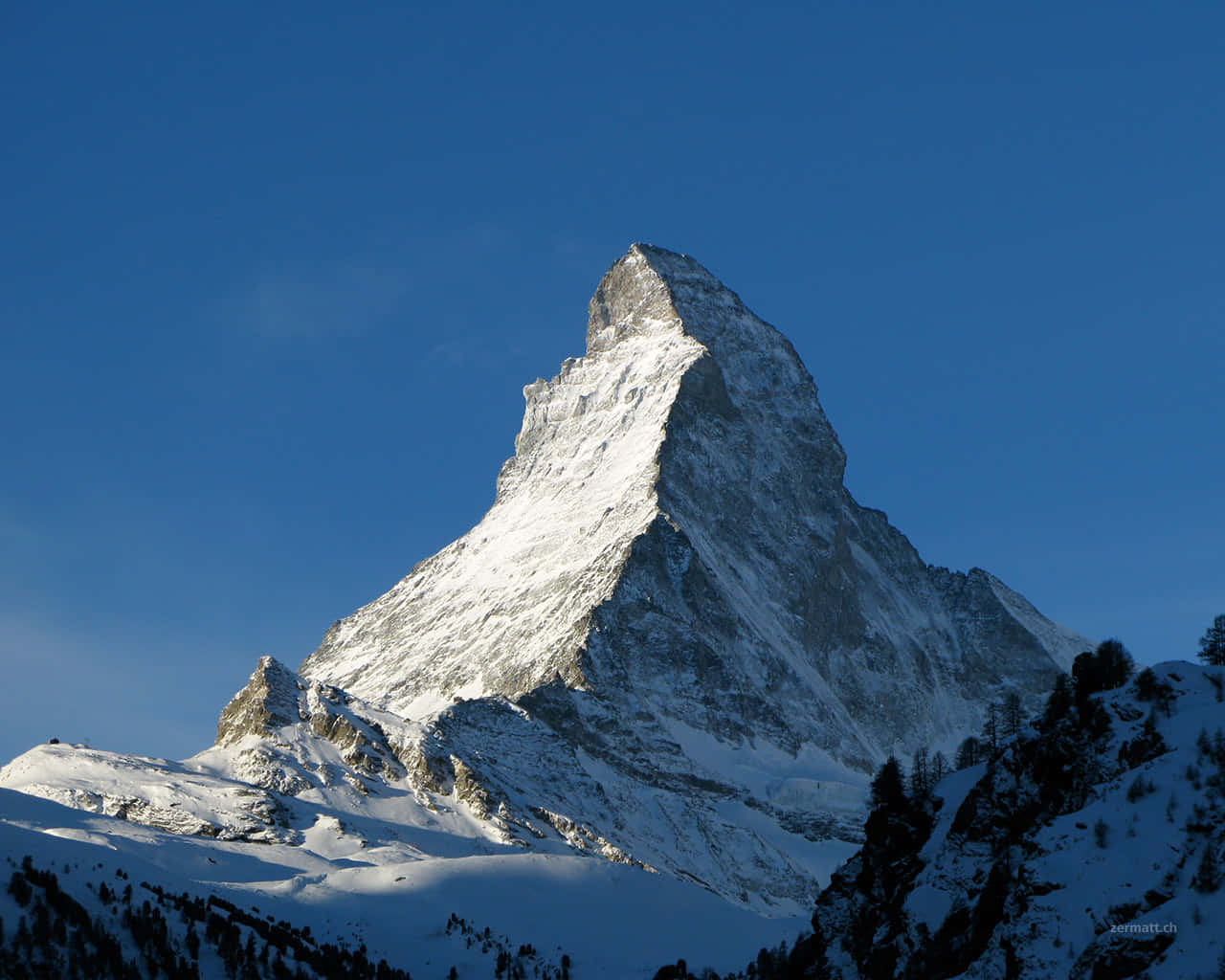 Matterhorn Mountain Peak Background