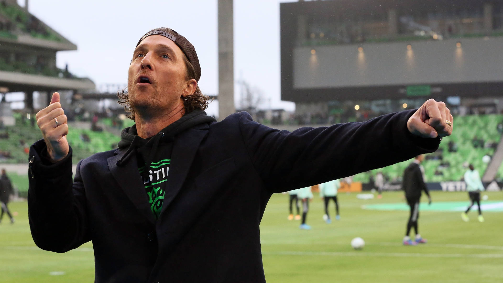 Matthew Mcconaughey Austin Fc Soccer Background