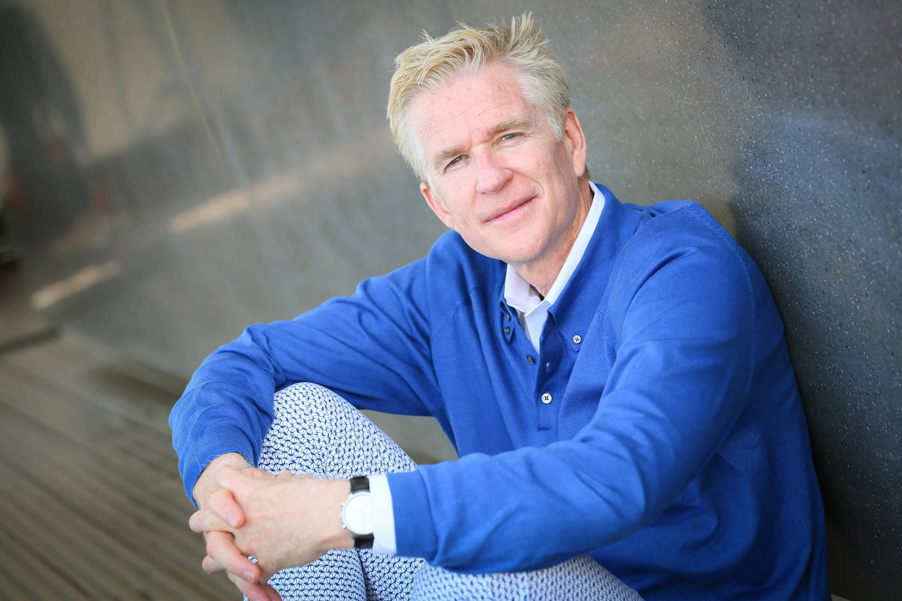 Matthew Modine Exclusive Portrait For 56th Monte Carlo Tv Festival Background