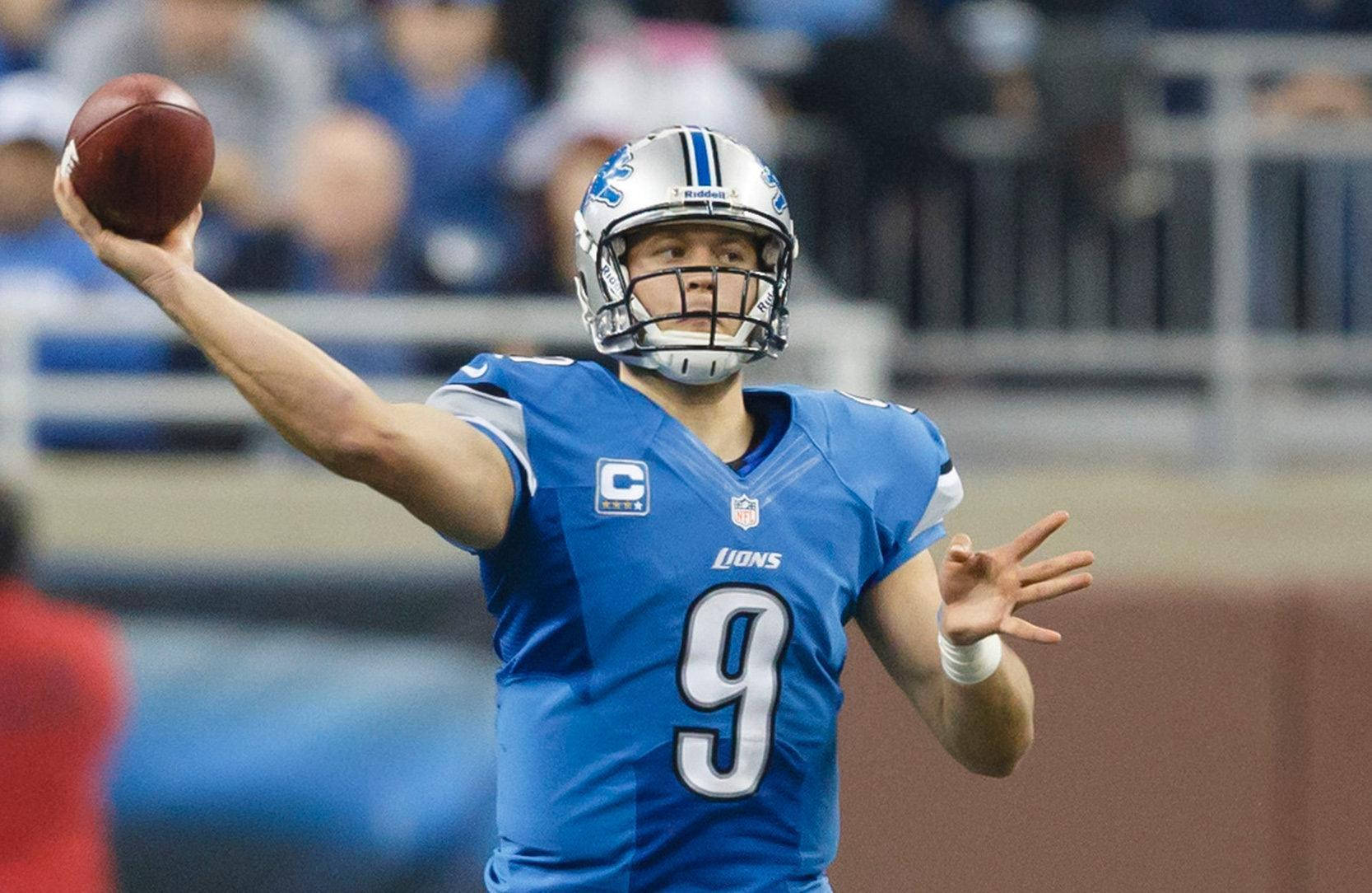 Matthew Stafford Detroit Lions Football Live Background