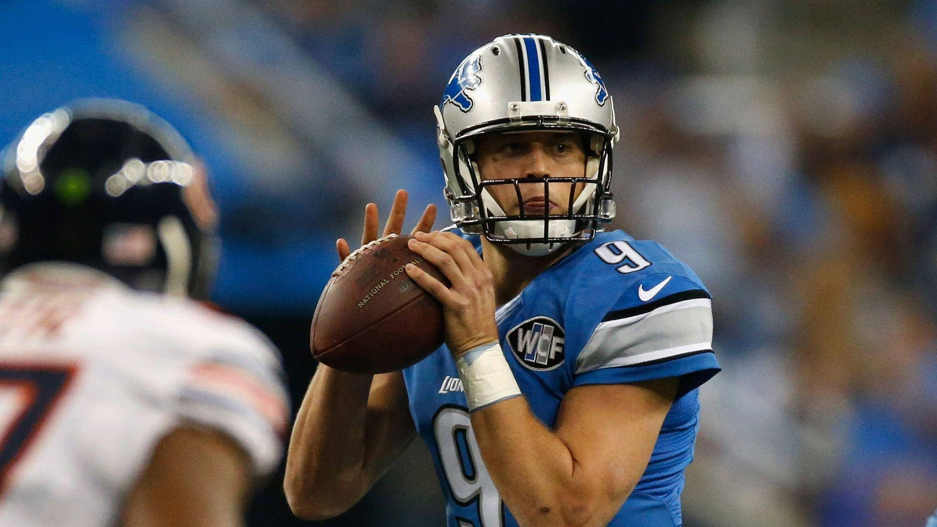 Matthew Stafford Detroit Lions Football Live Game Background