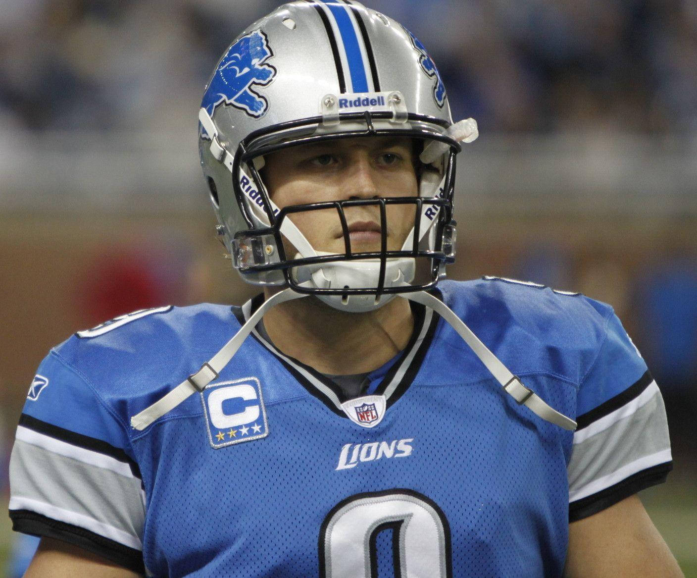 Matthew Stafford Detroit Lions Football Nfl Sports Background